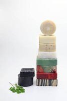 Regalo pack jabones artesanos velas naturales cosmética natural sólida